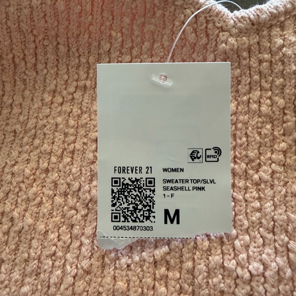 NWT Forever 21 Cropped Sweater Tank Top - Picture 7 of 8